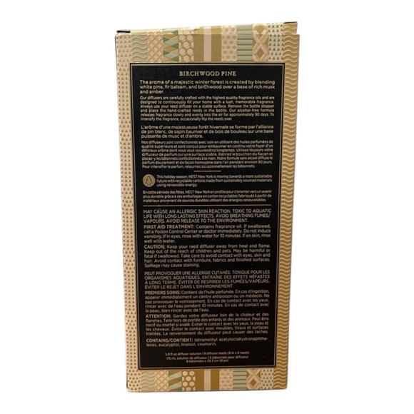 NEST New York Birchwood Pine Reed Diffuser - Picture 4 of 7